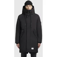 khujo Hant Herren Winterjacke Schwarz