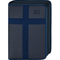 Deutsche Bibelgesellschaft Basisbibel. Die Komfortable. Hülle mit Reißverschluss. Blau