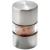 Weis Mini-Mühle Gewürzmühle 5,3 cm Silber/Transparent unbefüllt