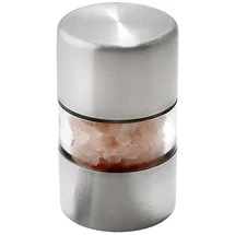 Weis Mini-Mühle Gewürzmühle 5,3 cm Silber/Transparent unbefüllt
