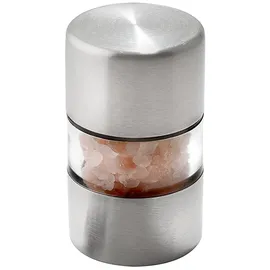 Weis Mini-Mühle Gewürzmühle 5,3 cm Silber/Transparent unbefüllt