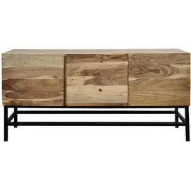 SAM Outillage Sideboard Kommode Akazie 120x30x60 cm naturfarben Nagar IV