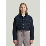 G-Star Girls Cropped Denim Jacke Blau 14