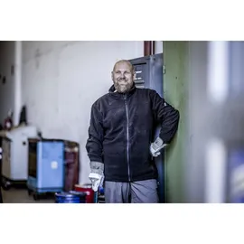 Nitras MOTION TEX PLUS Fleecejacke Schwarz XS
