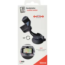 2Go Universal KFZ Halterung Saugnapfhalter Grün/Schwarz
