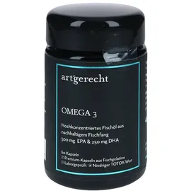 art ́gerecht Omega 3 Fischölkapseln