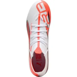 Puma Ultra 5 Match+ AG/FG Herren Puma White/Puma Black-Glowing Red 43