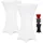 DETEX Stehtischhusse Weiß Ø 70-75 cm 2er Set