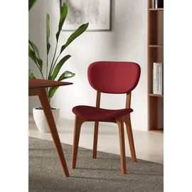 Home Affaire Stuhl COZY Polyester rot