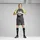 Puma Liga Kurze Hose - Galactic Gray / Yellow Alert,