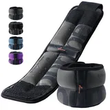 Sportneer Knöchelgewichte für Männer und Frauen, Krafttraining Gewichtsmanschetten, Beingewichte-Set, bequem und weich, perfekt zum Tanzen, Laufen, Gehen (1,8 kg pro Paar, je 0,9 kg)