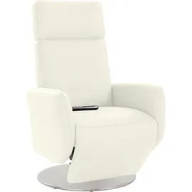sit&more Relaxsessel Kobra Kunstleder 71 x 112 x 82 cm Beige mit Motor und Aufstehhilfe