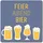 Grafik  Werkstatt lustiger Untersetzer aus Kork | Feierabendbier