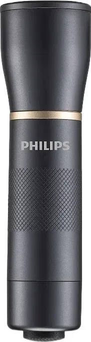 Philips SFL4000T/10 LED-Taschenlampe - 120 Lumen, inklusive 3 AAA-Batterien, Schwarz