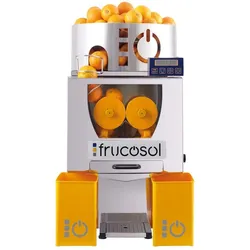 Frucosol elektr. Orangenpresse F50AC für 20-25 Orangen/Min. mit autom. Zufuhr 12kg Früchte und Zähler Saftpresse Entsafter Edelstahl