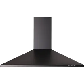 Respekta Kaminhaube 90 cm Schwarz