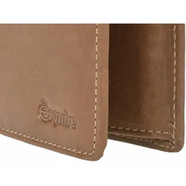 Esquire Denver Herren Geldbörse cognac braun