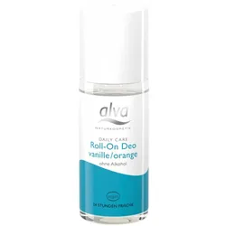Alva Naturkosmetik Daily Care Roll On Deo - Vanille/Orange 50 ml 