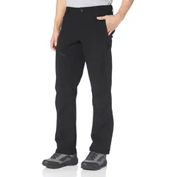 Funktionshose POLARINO, Herren, Gr. 56, N-Gr, schwarz (schwarz (funktionshose aus recyceltem material)), Obermaterial: 92% Polyamid, 8% Elasthan, sportlich, normal, Hosen, aus atmungsaktivem Material