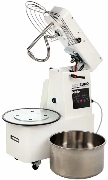 Mixer 2000 T-2G Deluxe DIG - Hebbare Spiral-Knetmaschine - 16 kg dreiphasig mit 2 Geschwindigkeiten - Digitalanzeige