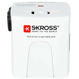 SKROSS Reiseadapter MUV USB Weiß
