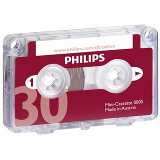 Philips Diktierkassette 2x 15 Min.