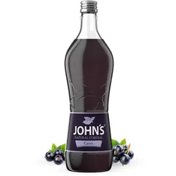 JOHN’S schwarze Johannisbeeren Sirup Black Currant 0,7L