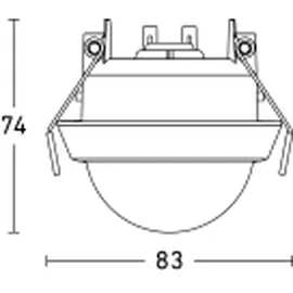 Steinel Bewegungsmelder MD IR N360 #087456