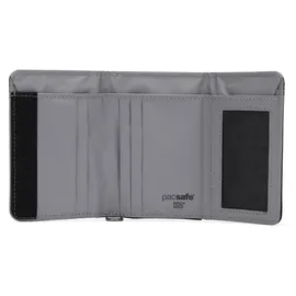 Pacsafe RFIDsafe Trifold Wallet Unisex Geldbörse schwarz