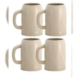 Rastal Grenzauer-Bierkrug Humpen Steinkrug 0,5 l 4-tlg.