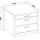 Interlink Unterschrank SICILIA 100 x 60 x 92 cm Weiß