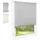 Foxx Seitenzugrollo Blackout 55 x 220 cm grau