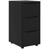 vidaXL Aufbewahrungsschrank 40 x 48 x 81 cm Schwarz