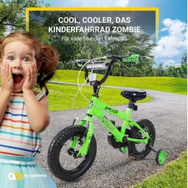ACTIONBIKES MOTORS Zombie 12 Zoll grün