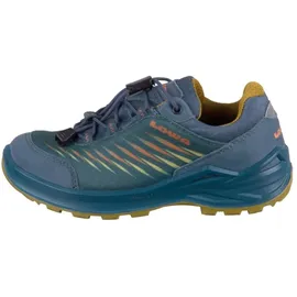 Lowa Zirrox II GTX LO JR 6415157448+651515+661515 (31/petrol-senf) - Dunkelblau