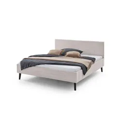 Polsterbett  Coleraine , beige , Maße (cm): B: 186 H: 100