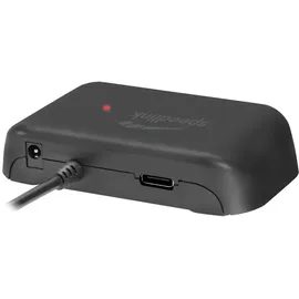 Speedlink SNAPPY EVO USB Hub, 4-Port, Type-C to USB 3.0, USB 3.1 Gen 1, USB 3.2 Gen 1 (5 Gbit-s), black