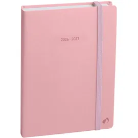 Quo Vadis Schülerkalender FORUM Pastell rosa 2026 / 2027