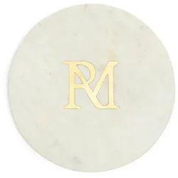 Riviera Maison Kerzenteller Monogramm mit Logo Dekoration   