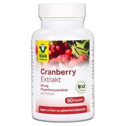 Raab Cranberry Extrakt Kapseln bio (90St)