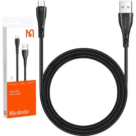 Mcdodo USB-auf-Micro-USB-Kabel 1,2 m Schwarz