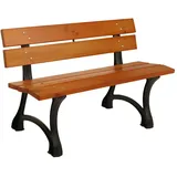 Proregal Gartenbank 125 x 78 x 59 cm Braun