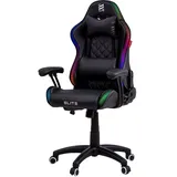 Elite PULSE Gaming-Stuhl Schwarz/Weiß für PC