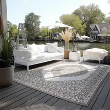 ELLE DECORATION Teppich ELLE DECORATION "Meekly Wendeteppich", beige (linen), B:80cm H:5mm L:150cm, Polypropylen, Teppiche, Teppich, Flachgewebe, In-& Outdoor, Modern, beidseitig, Balkon, Wohnzimmer