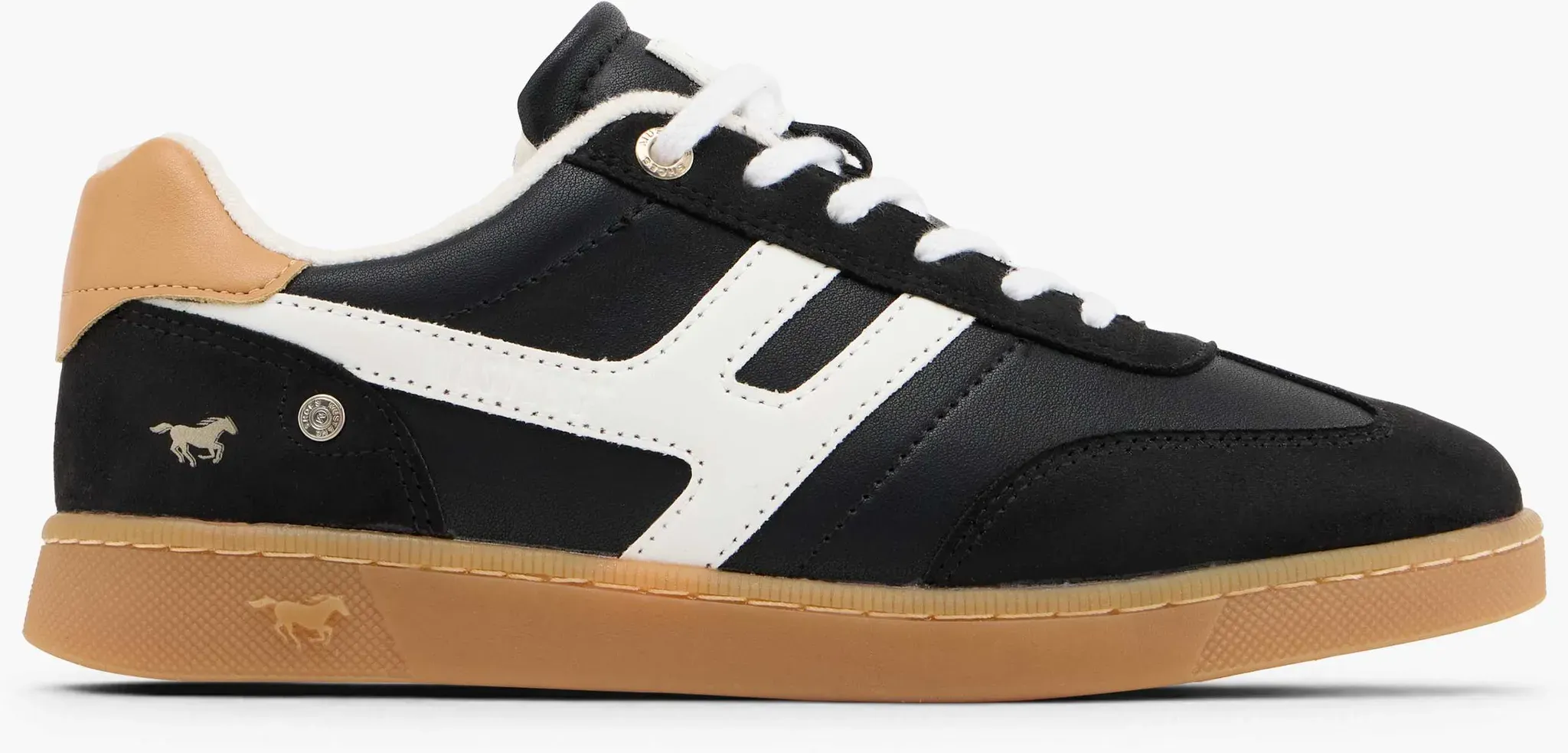 Mustang  Sneaker Schwarz, Damen, Größe: 41 - Mustang  Sneaker Schwarz, Damen, Größe: 41 - woman - Schwarz