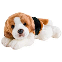 Teddys Rothenburg Kuscheltier (Hund Beagle liegend 30 cm (mit Schwanz) Stoffbeagle Plüschbeagle, Stofftiere, Hunde, Beagles, Plüschtiere, Hundewelpe, Spielzeug)