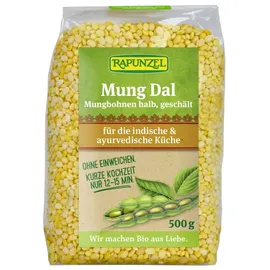 RAPUNZEL Mung Dal, Mungbohnen halb, geschält 500 g