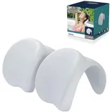 BESTWAY Lay-Z-Spa Nackenkissen Grau 25 x 19,5 x 17,5 cm