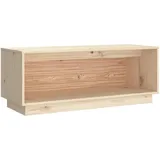 vidaXL TV-Schrank 90x35x35 cm Massivholz Kiefer