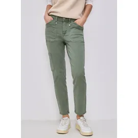 STREET ONE Cargojeans Style Charlie Boyfriend grün 26